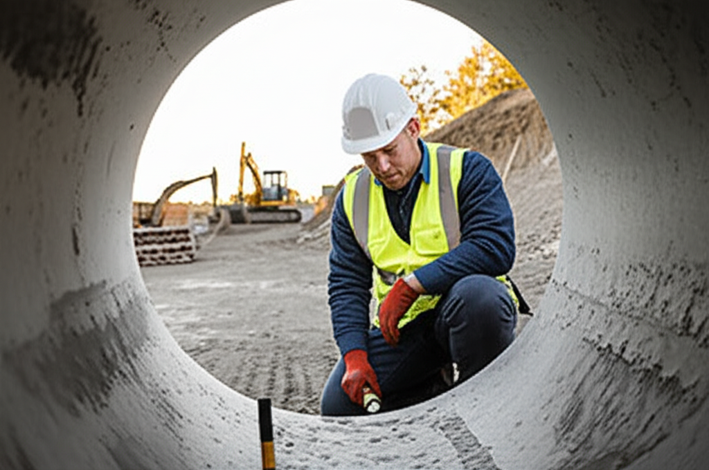 Sewer line service